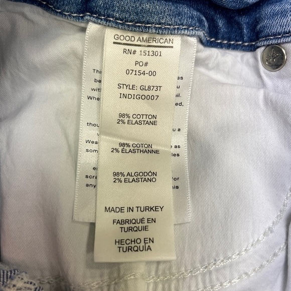 Good American: Women's Distressed Jeans, Size 27 - Picture 12 of 13